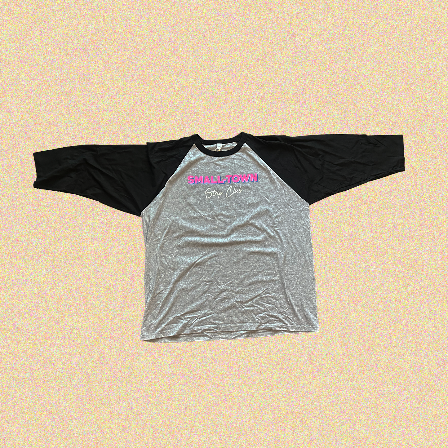 Neon Logo 3/4 Sleeve Baseball Tee