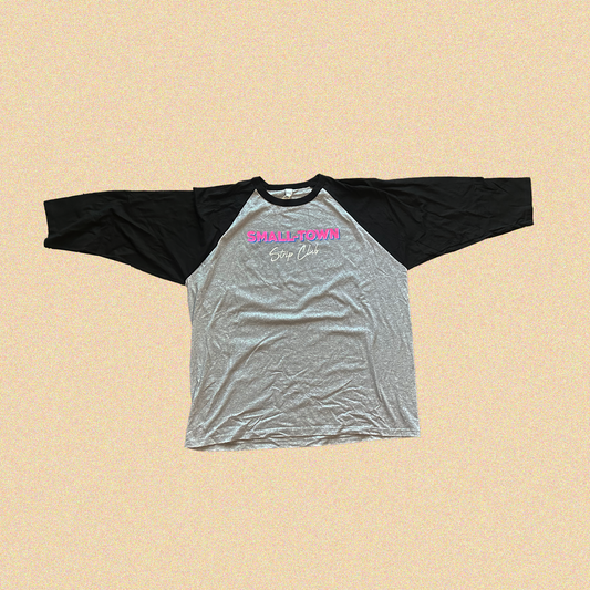 Neon Logo 3/4 Sleeve Baseball Tee