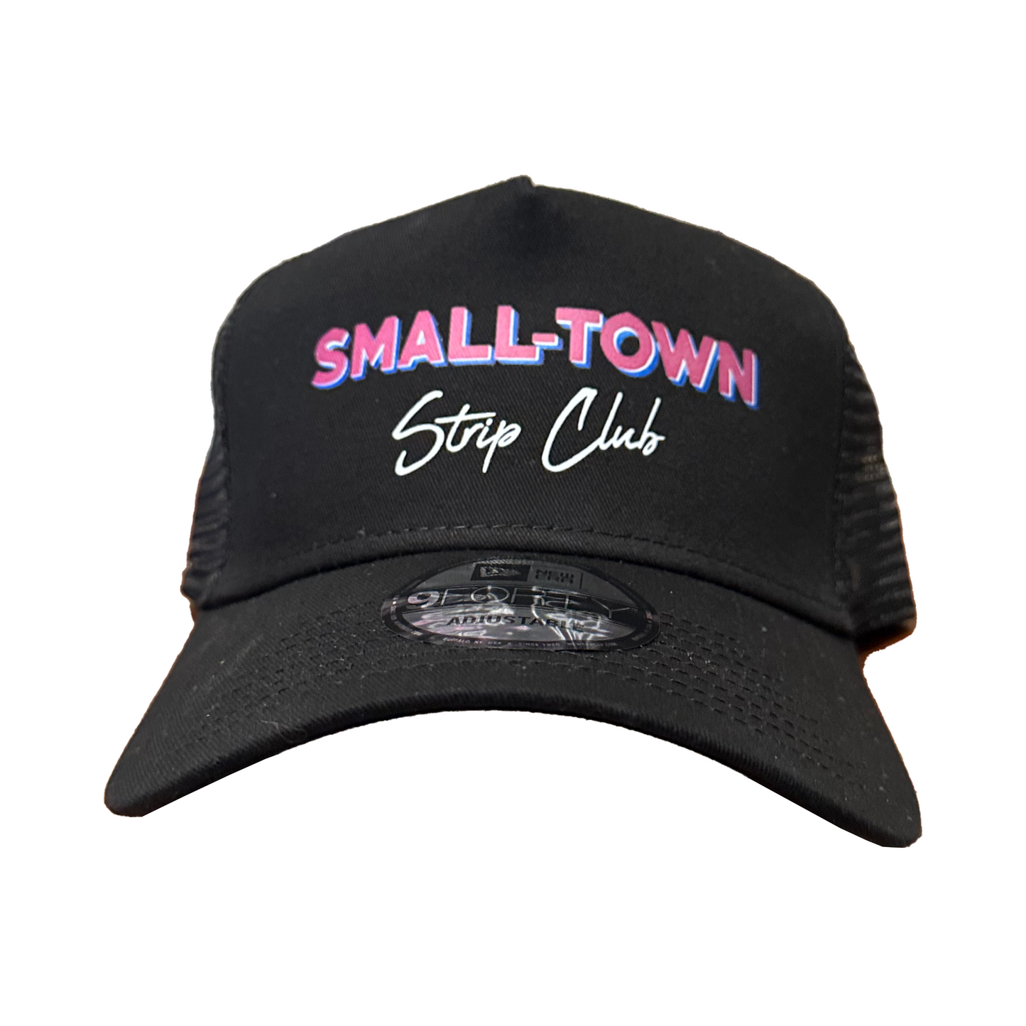 Small-Town Strip Club Black Neon Band Hat